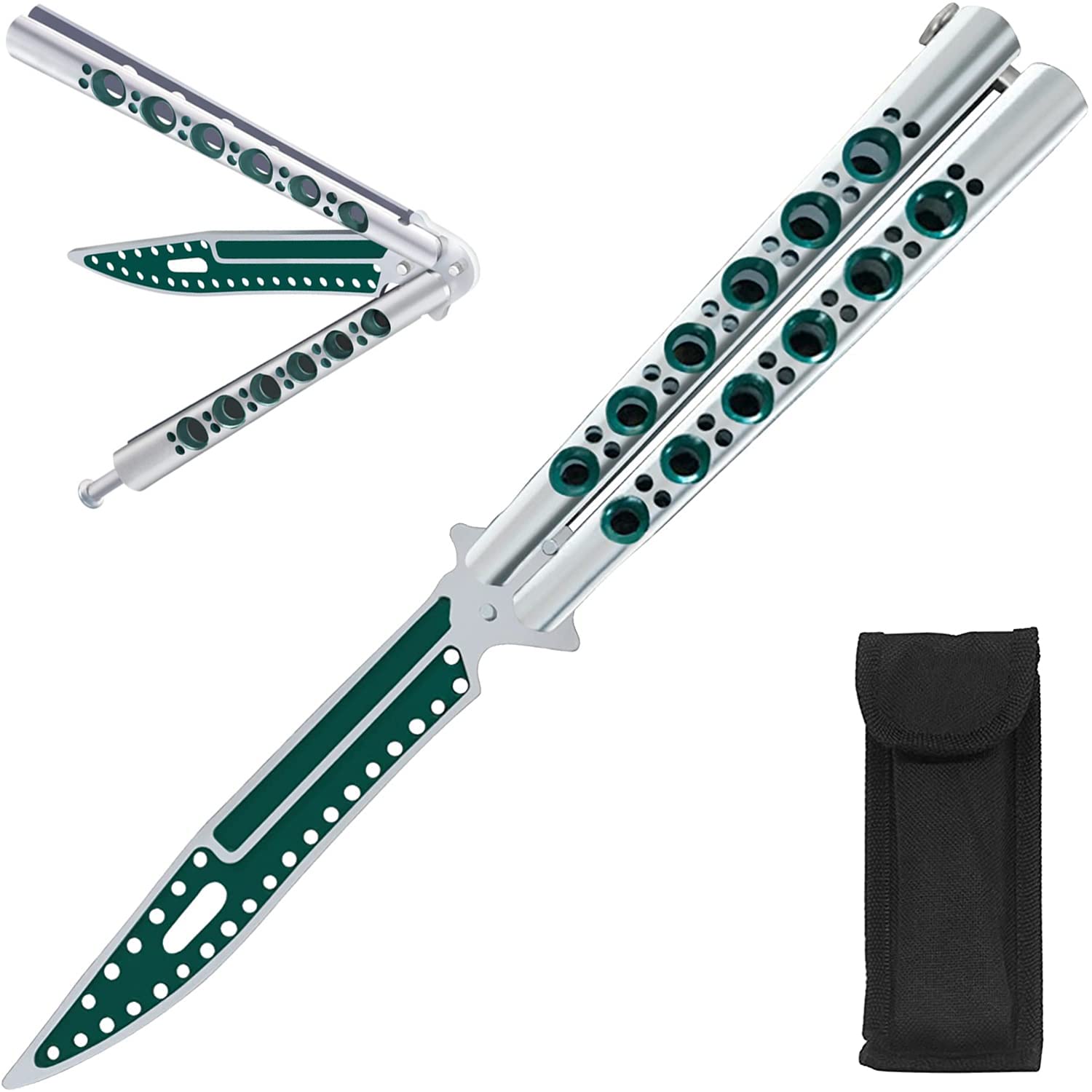 Amazon.co.jp: バタフライナイフ 練習用 折りたたみ戦術トレーナー